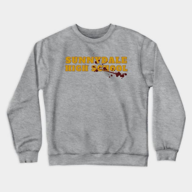 Sunnydale High School Crewneck Sweatshirt by Clutterbooke